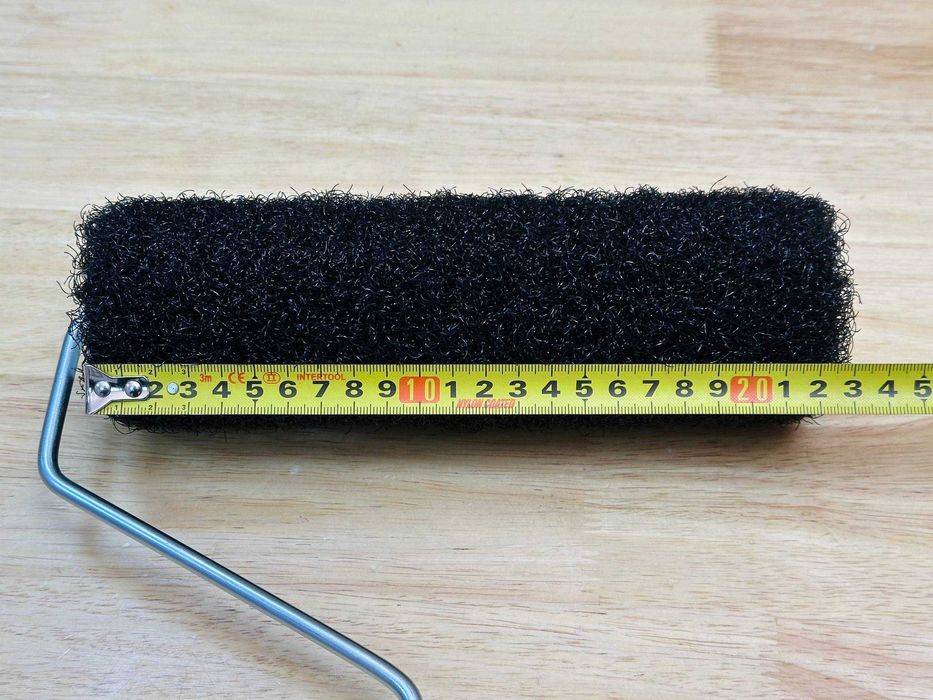 Комплект NOVQO Finish Pro, 3 Шпателя + Валик, нержавіючі, змінні леза