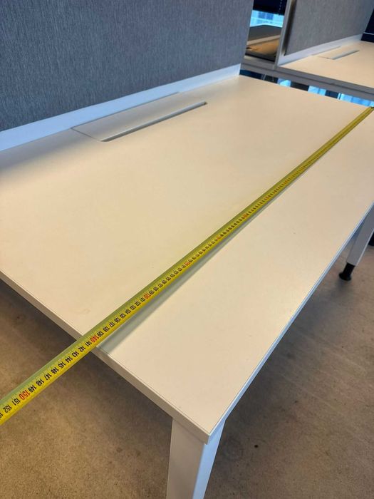 Biurko dwustanowiskowe 140x79 biurka bench do biur domu hotelu