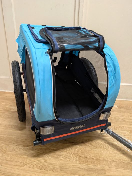 Hafenbande Przyczepka Rowerowa Cabby S dla Psa Kota 116x52x61 do20kg O