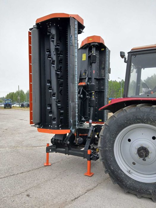 Mulczer Kosiarka Bijakowa składana tylno-czołowa 7m. ZEPPELIN POTĘŻNY