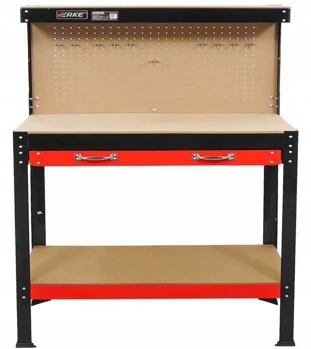 NOWY Stół Warsztatowy Blat Roboczy Metalowy Stolik Do Garażu OKAZJA