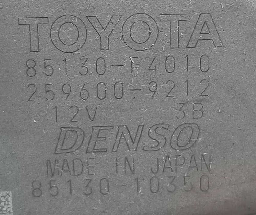 Motor Limpa Vidros Trás TOYOTA C-HR (_X1_) ano 2016