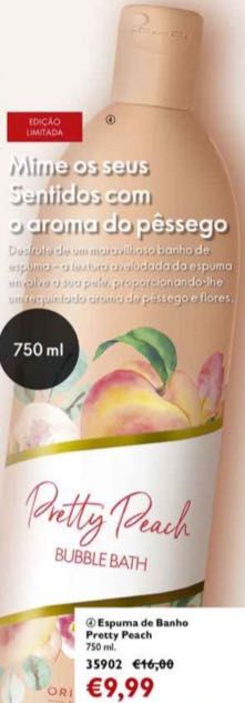 Espuma de Banho 750ml Pretty Peach (cheirinho maravilhoso)