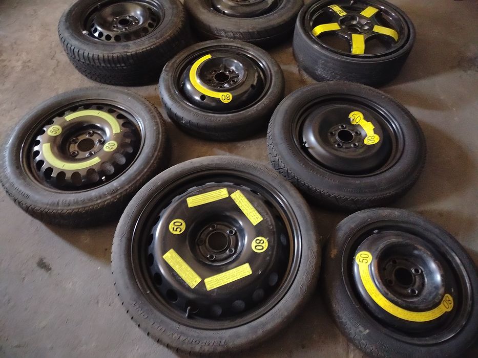 Koło dojazdowe -zapasowe