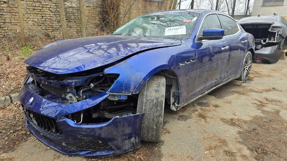 Разборка  Шрот Запчасти Maserati Ghibli Мазерати Америка 3.0 Турбо