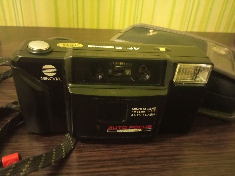 Фотоаппарат MINOLTA AF-E 1984 год
