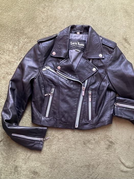 Kurtka ze skóry David Moore