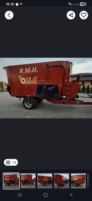 Paszowóz, Wóz Paszowy Storti 20m3