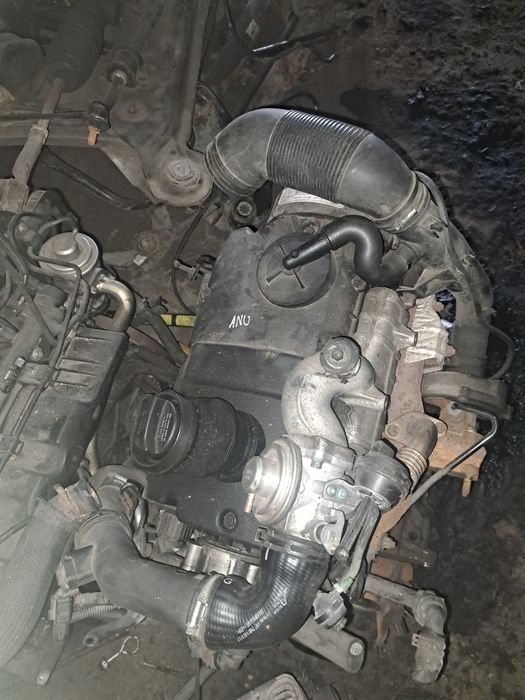 Двигун Vag Scoda Audi 1.9 tdi ANU насос форсунка