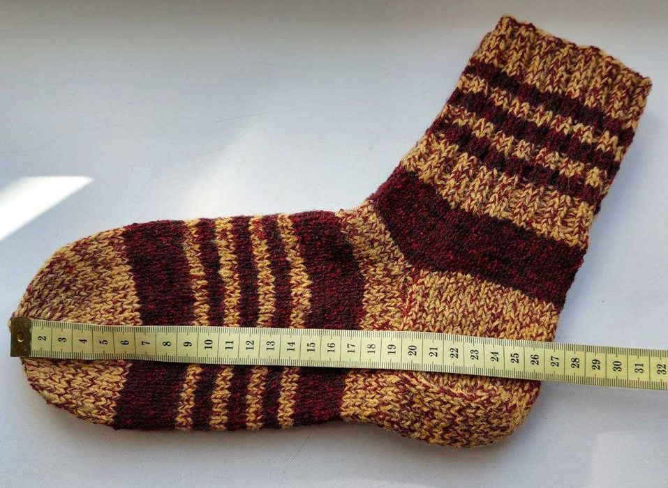 Носки вязаные, мужские