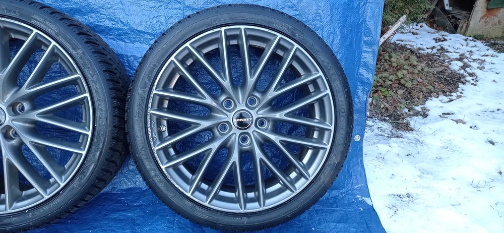 Felgi Koła Aluminiowe BORBET 225/40/R18 DUNLOP 8.5mm 5x114.3 NISSAN