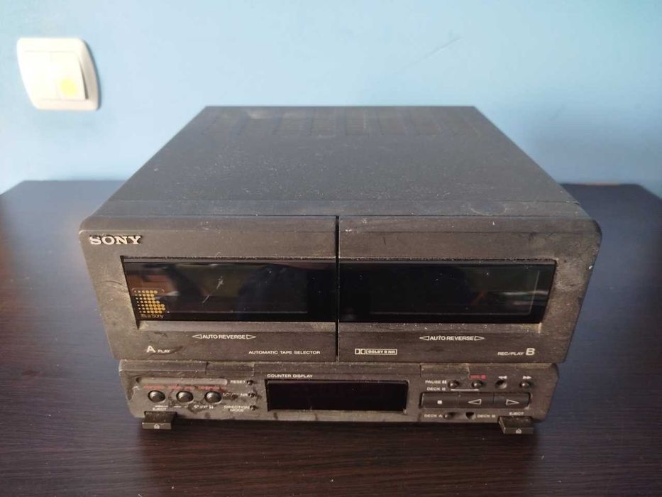 Sony TC-H1600 Stereo Cassette Deck | uszkodzony / na części