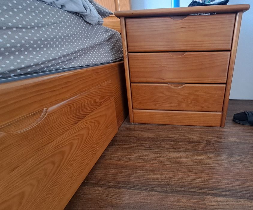 Mobília quarto solteiro cama e meia - impecável