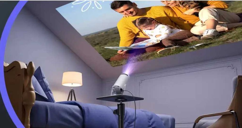 Проектор Wimius S27 HD 300 ANSI мультимедійний Wi-Fi Bluetooth