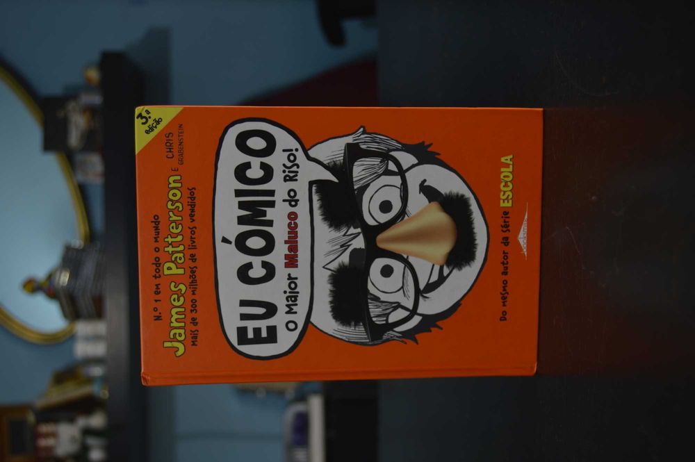 Livro "Eu Cómico o maior maluco do riso!" - James Patterson