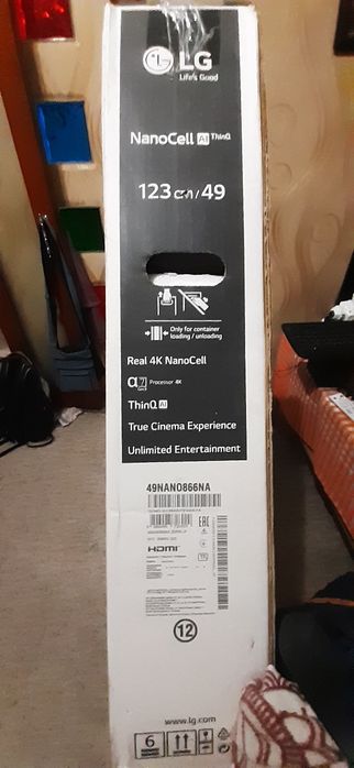 Телевизор  LG Nanocell Al 50 дюйм
