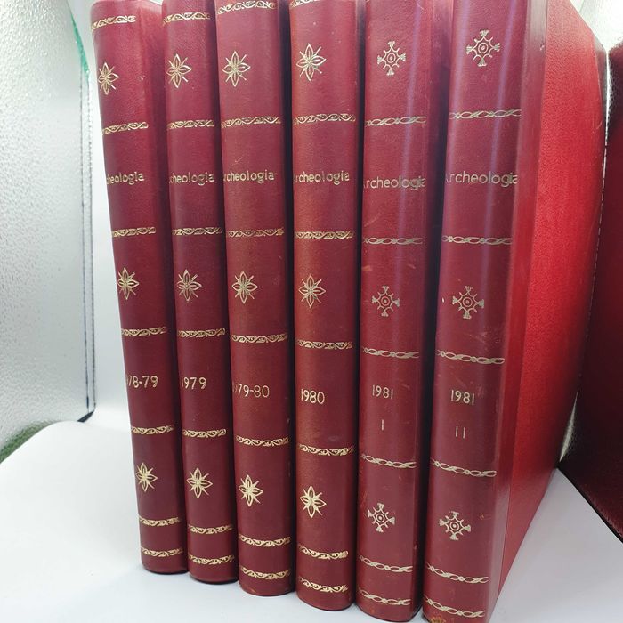 Livro - Coleção Fasciculos Archeologia '68 - '81 Encadernados Ref. SD