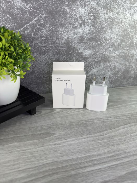 Блок живлення Apple USB-C  20W/Адаптер для айфона швидка зарядки 20Вт