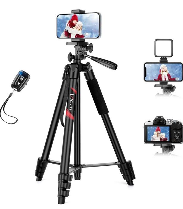 Statyw do telefonu komórkowego Victiv 162 cm z pilotem