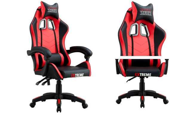 Fotel dla gracza Gamingowy EXTREME SPYDER Red