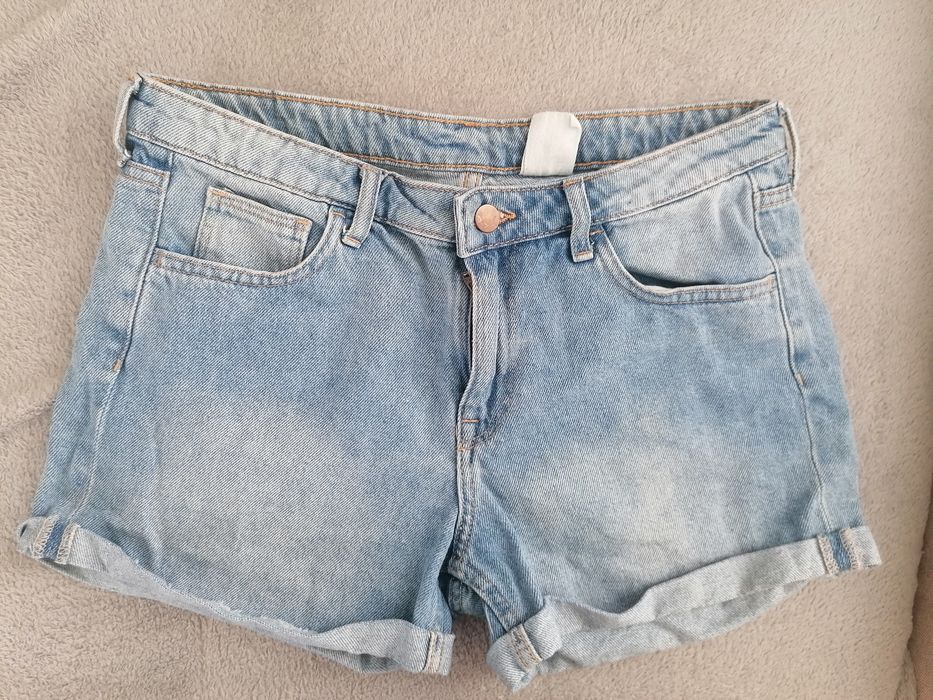 Szorty spodenki krótkie jeansowe H&M r. 38 regularne waist