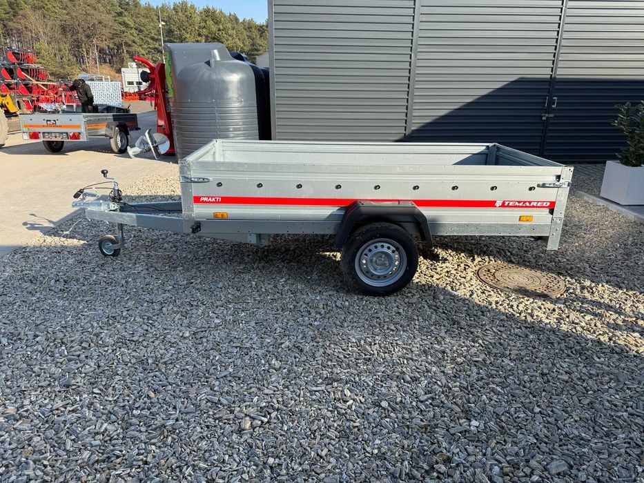 Nowa przyczepka z uchylnym dyszlem - TEMARED PRAKTI 2612