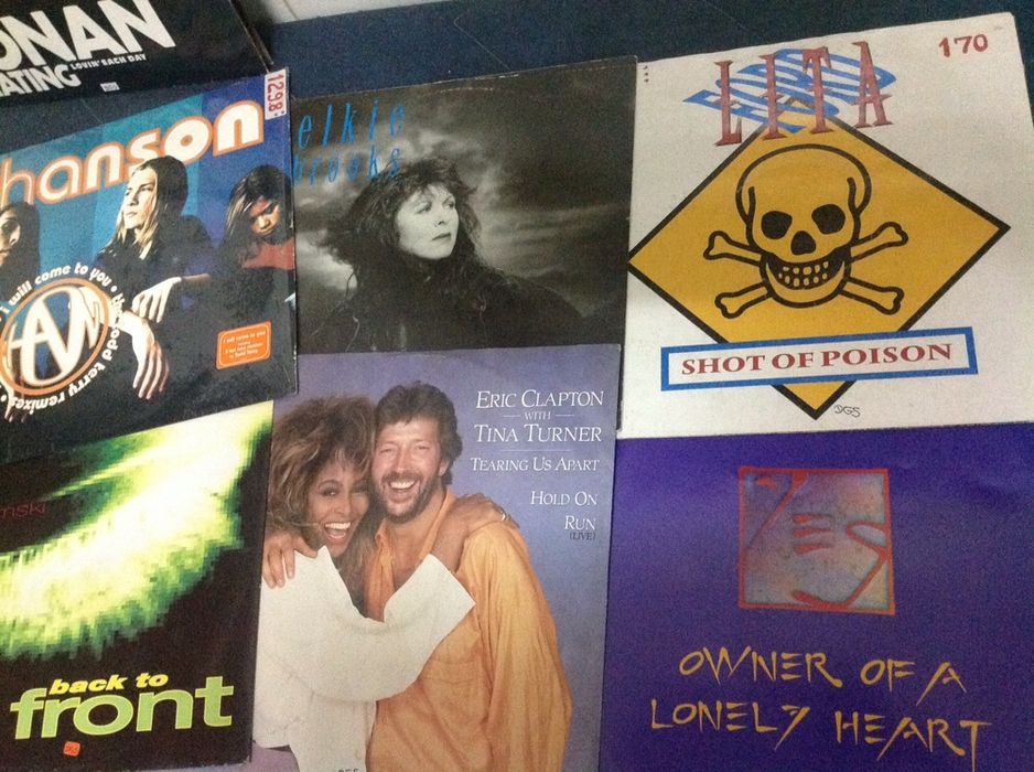Maxi-Singles dos anos 80 e 90 em vinil