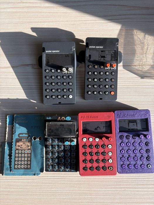 Conjunto 5 Pocket Operators