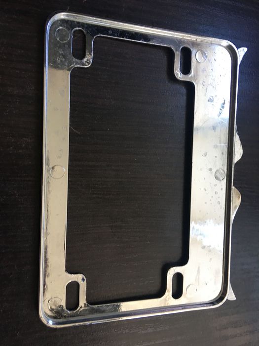 Рамка на номер от мотоцикла chopper, мопед. USA Harley Орел