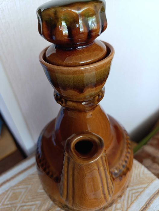 Вінтажний кувшин (глечик, куманець), Васильківська майоліка