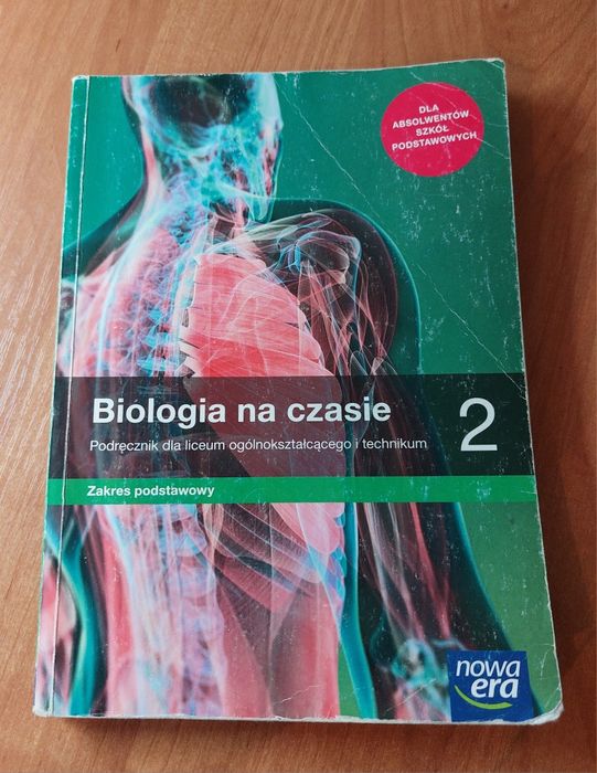 Biologia na czasie 2-Podręcznik Zakres podstawowy