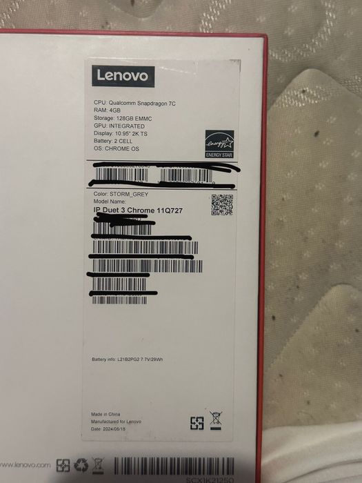 Tablete lenovo como novo