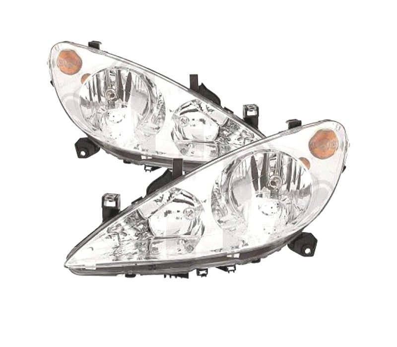 FARÓIS OPTICAS PEUGEOT 307 01-05