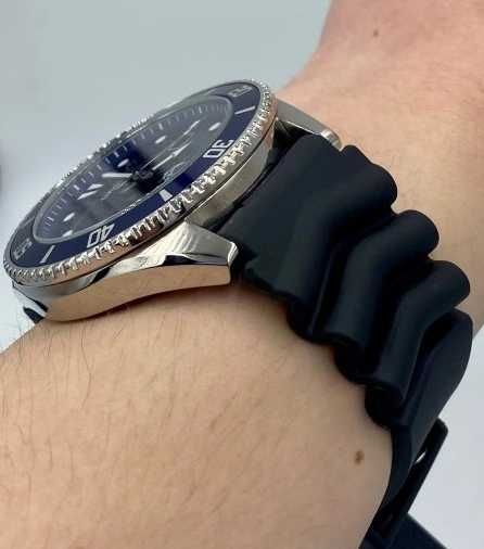 Pasek do zegarka Seiko Casio Diver 22 mm czarny