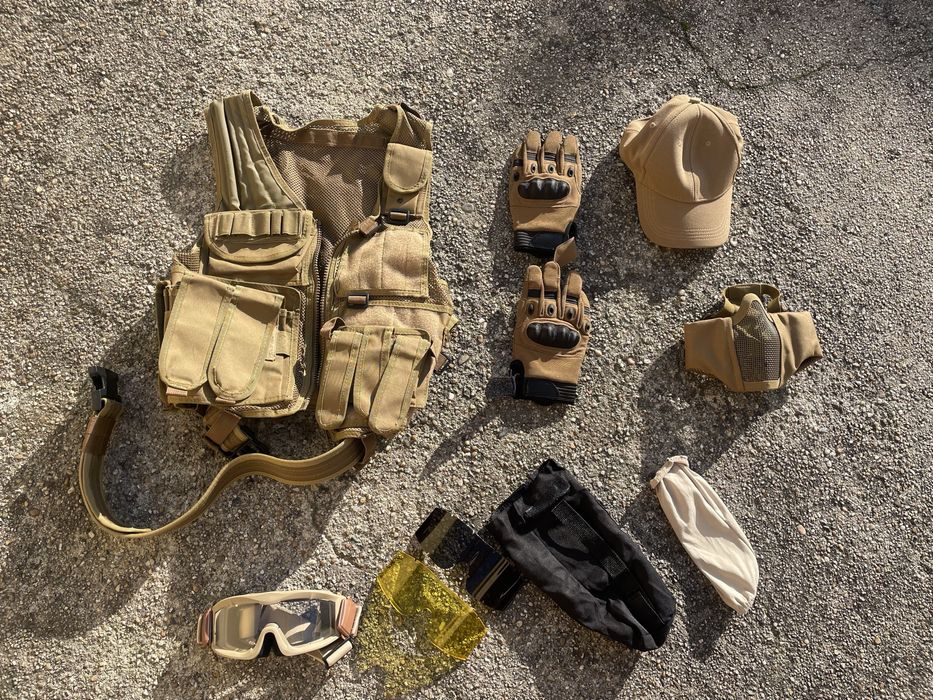 Vendo Equipamento de jogo de Airsoft