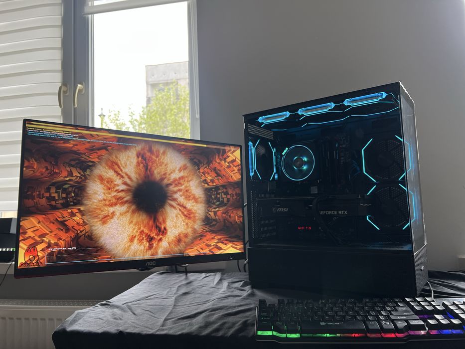 Komputer gamingowy / RTX 3070 Ti / 7 5700X / 32GB RAM / 512GB SSD