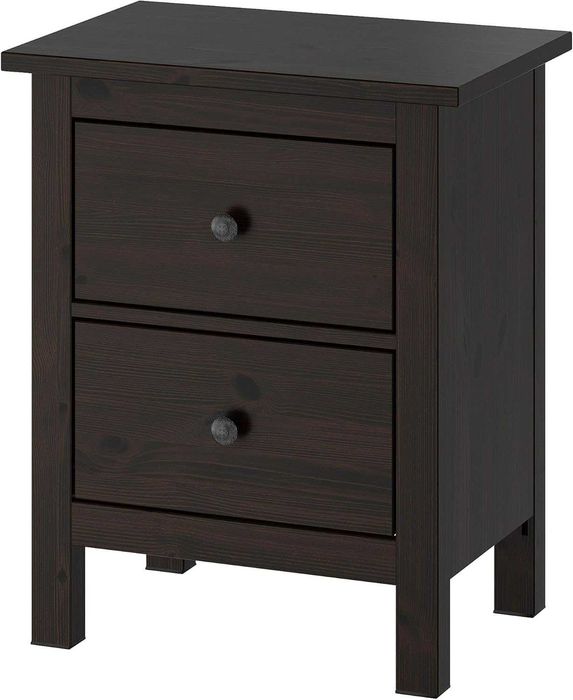 Mesas de Cabeceira IKEA Hemnes preto