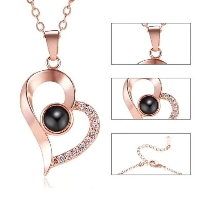 Кулон серце я тебе кохаю,кулон з проекцією,кулон я тебе кохаю,с проекц