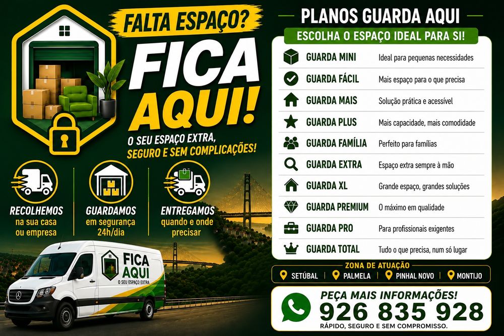 Fica aqui aluger de espaço,box
