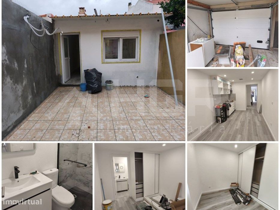 Moradia T2 Com Quintal E Garagem | Totalmente Renovada | 2 Casas De...