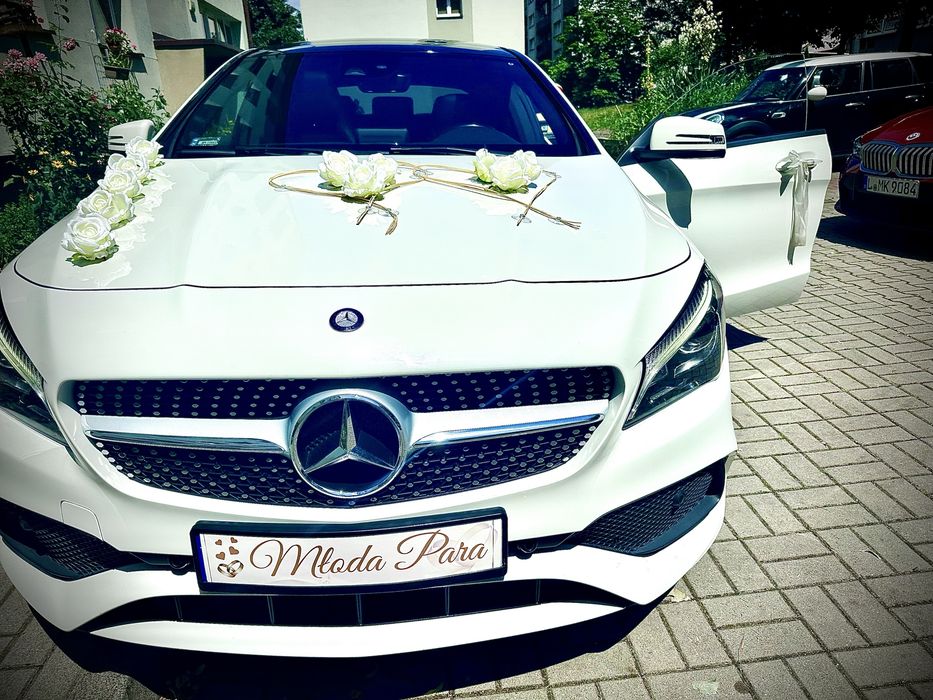 Samochód do slubu MERCEDES AMG (panorama) BIAŁY