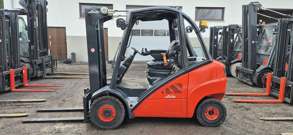 Wózek Widłowy Linde H30D - Diesel - Triplex 4.70 m. - Stan BDB