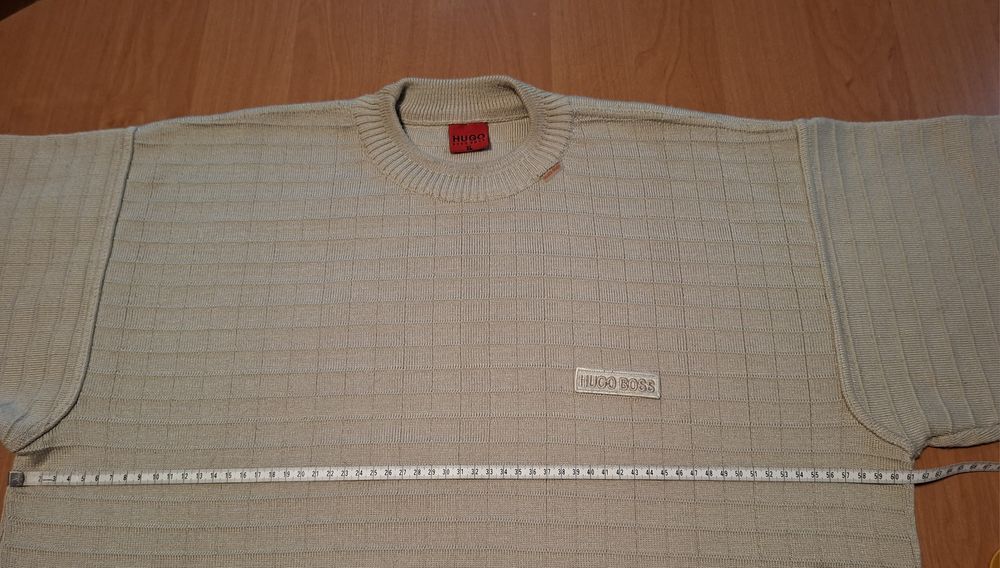 HUGO BOSS  bluza sweter męski wełna
