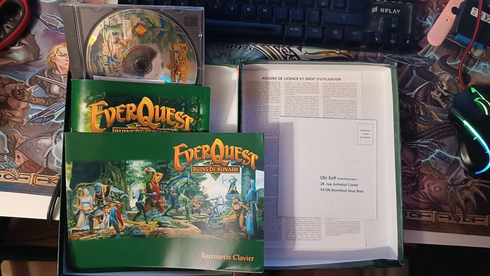 Vendo jogo Everquest The Ruins of Kunark Edição colecionador