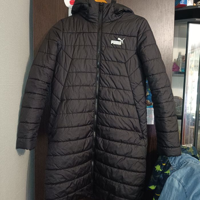 Подовжена демісезонна куртка пальто Puma Essentials Padded Coat (Оригінал)