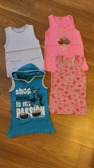 Koszulki roz. 116 - 14 sztuk