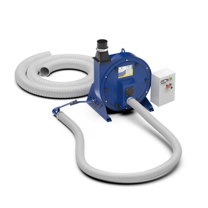 Зернодробарка Подрібнювач зерна Молотковая дробилка KRAFT 4 (220|380)