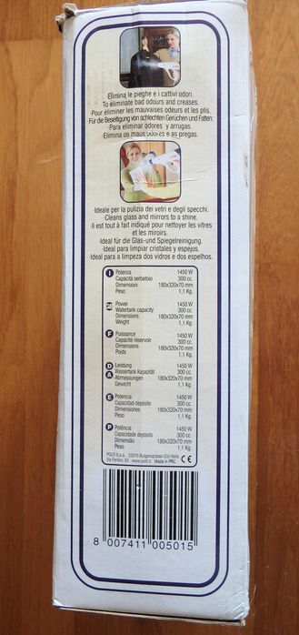 Maquina de Limpeza a Vapor POLTI VAPORETTINO Power