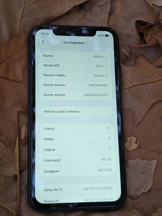 IPhone 11 64gb stan idealny