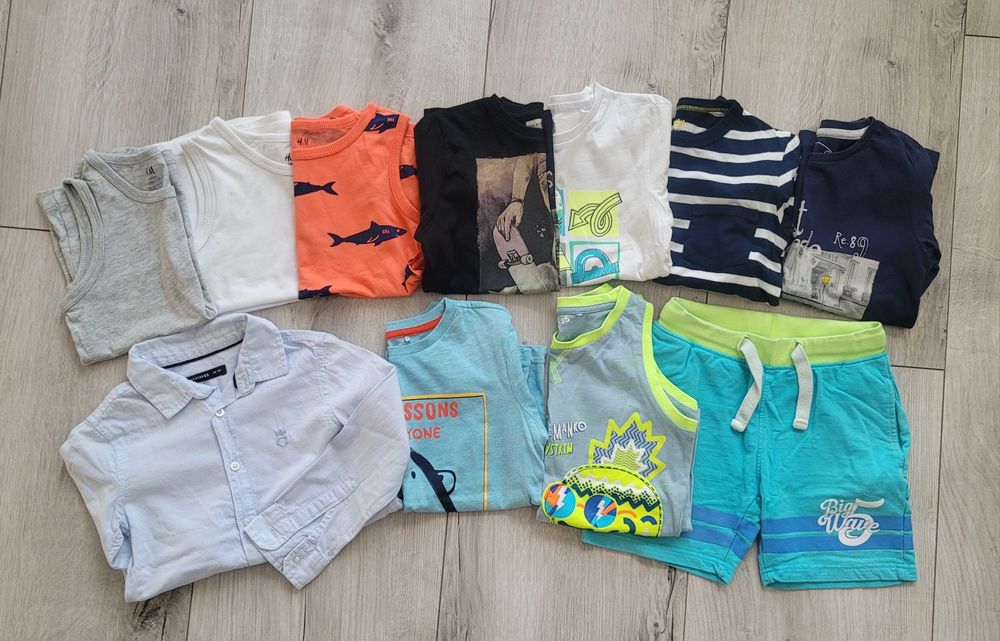 11sztuk ubranek 110 stan idealny Zara h&m Reserved 5.10.15